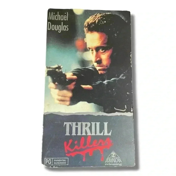 Thrill Killers VHS Michael Douglas Susan Dey Action Adventure Movie - Picture 1 of 2